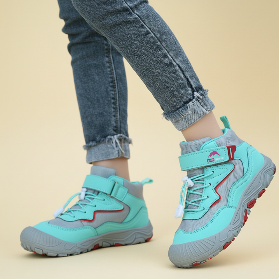 Durable Children's Shoes with Rubber Sole – Comfortable and Weatherproof Footwear 0