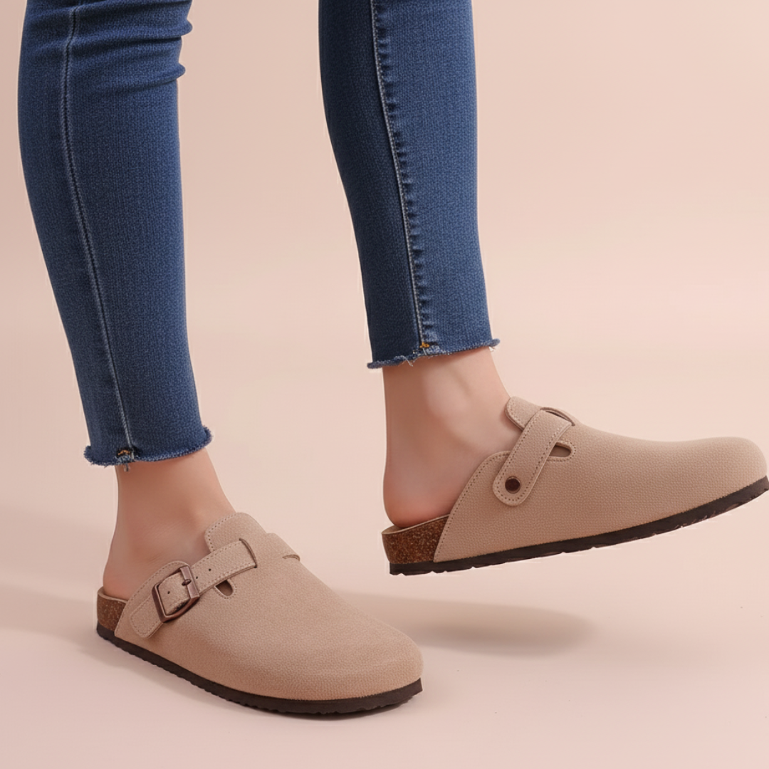 Orthopedic Comfort Sandals for Women - Stylish Clogs with Arch Support 0