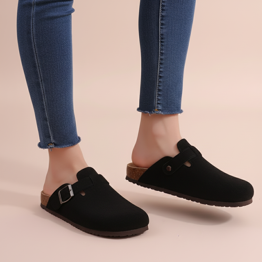 Orthopedic Comfort Sandals for Women - Stylish Clogs with Arch Support 0