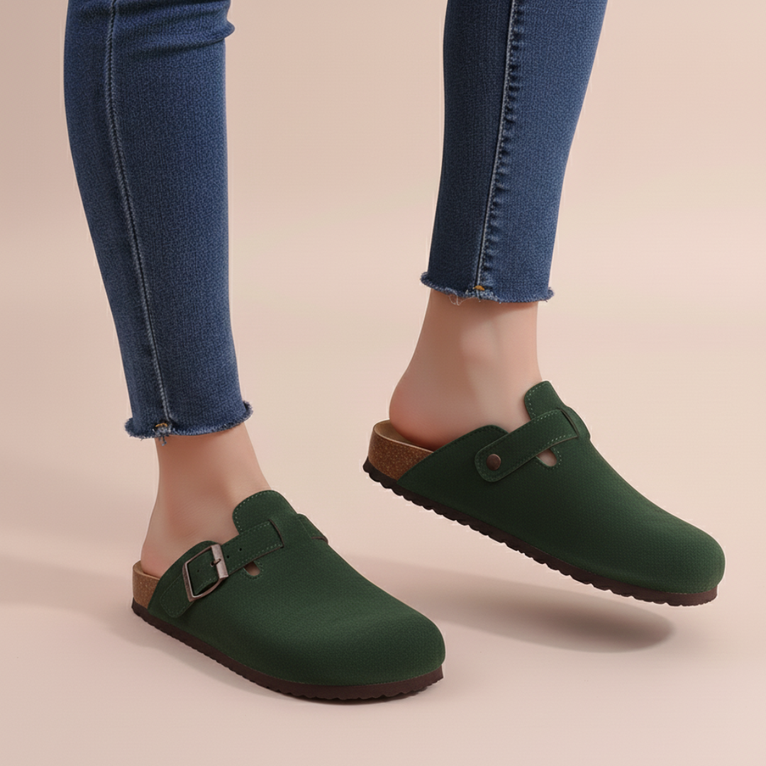 Orthopedic Comfort Sandals for Women - Stylish Clogs with Arch Support 0