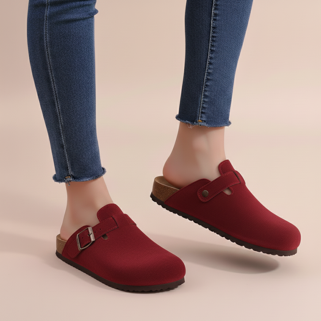 Orthopedic Comfort Sandals for Women - Stylish Clogs with Arch Support 0