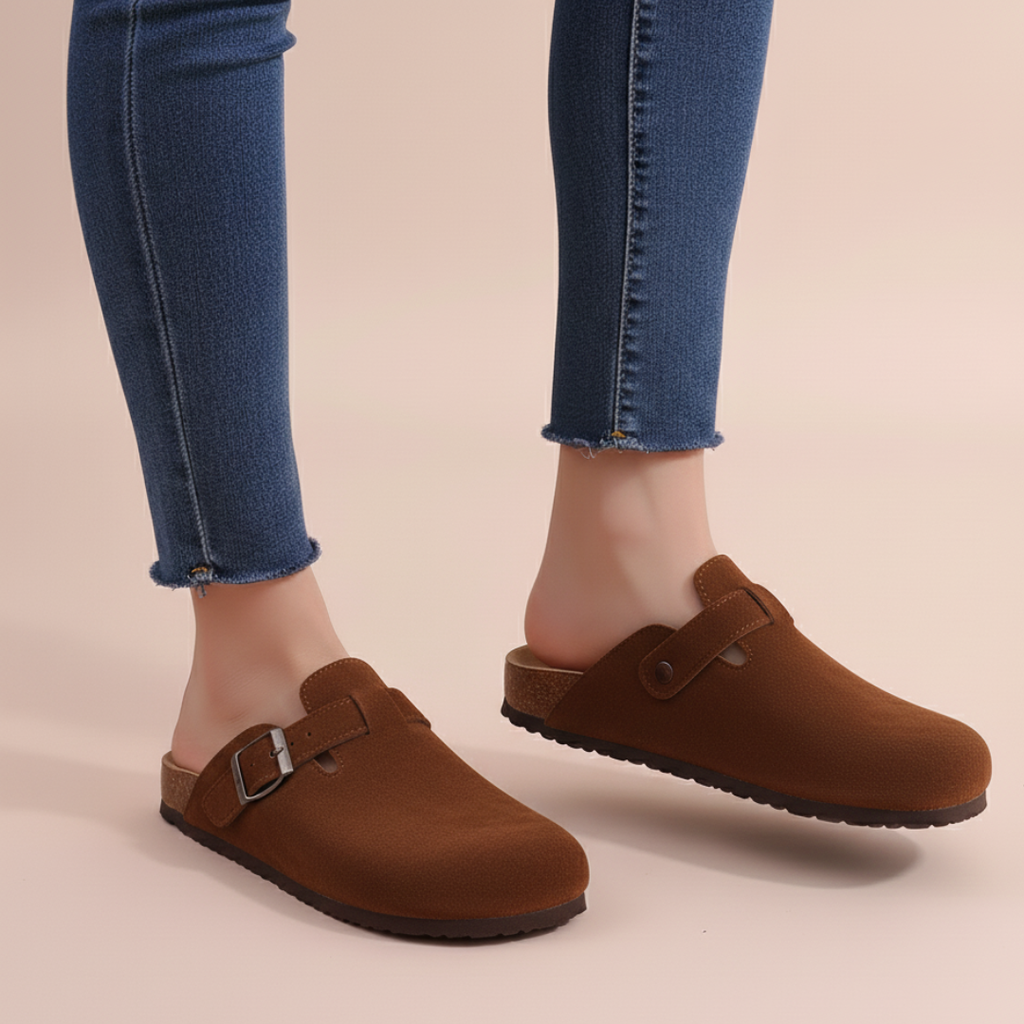 Orthopedic Comfort Sandals for Women - Stylish Clogs with Arch Support 0